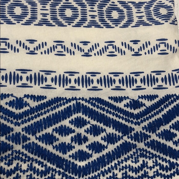 J. Crew Embroidered Printed Stripe top style A0284 - Picture 5 of 6